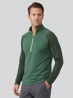 Patagonia Capilene Thermal Weight Polartec Zip-Neck - Green - Large #11